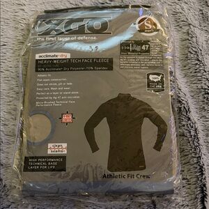 XGO Men's Heavyweight Tech Face Fleece Size small. Desert sand color.